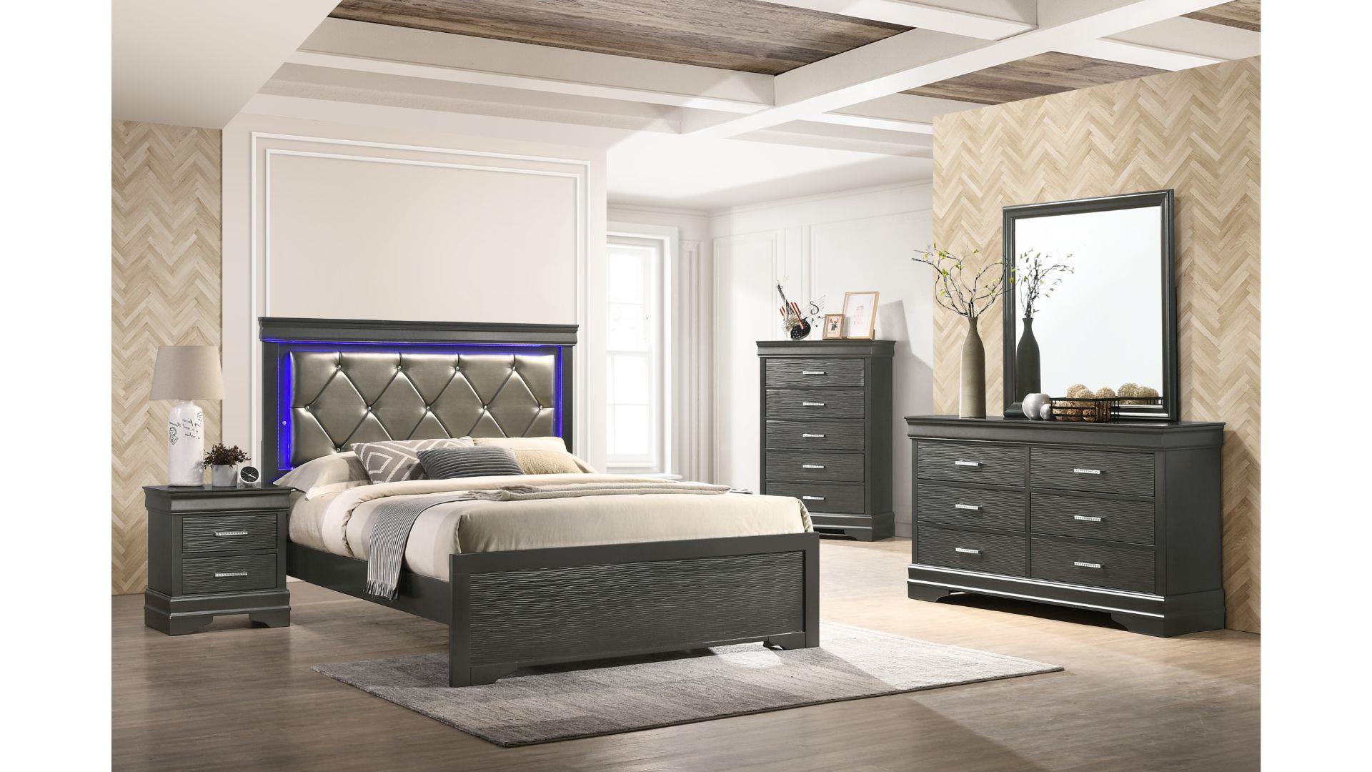 BROOKLYN QUEEN - Bedroom Set - - Dreamland Furniture
