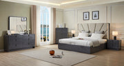 Modern Grey Bedroom Set 2402 – Stylish & Functional