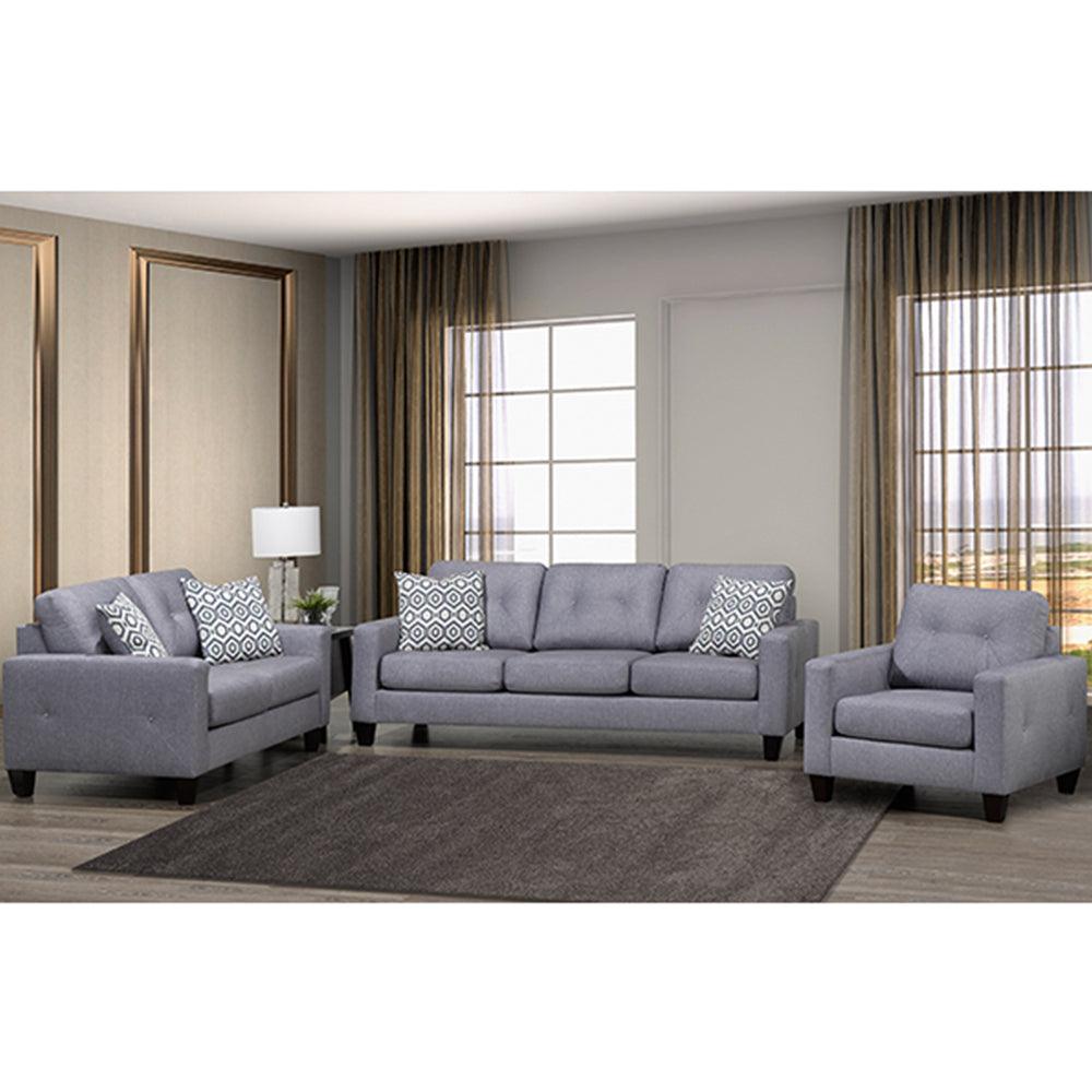 HouseofVampire ソンフン4点セット Canadian Made Hurman Grey Sofa Collection 4442 | Sofa Sale