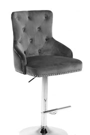 Velvet Bar Stool ST-6020 - Furniture Empire