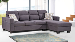 Linen Sectional Sofa - 7212