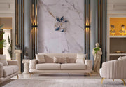 Aspina Velvet Luxury Sofa Set