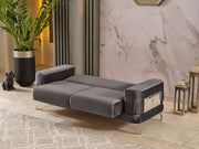 Aspina Velvet Luxury Sofa Set