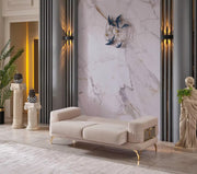 Aspina Velvet Luxury Sofa Set