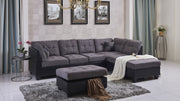 Eva Retro Sectional Sofa