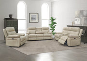 543 Real Leather Recliner 3pc Set